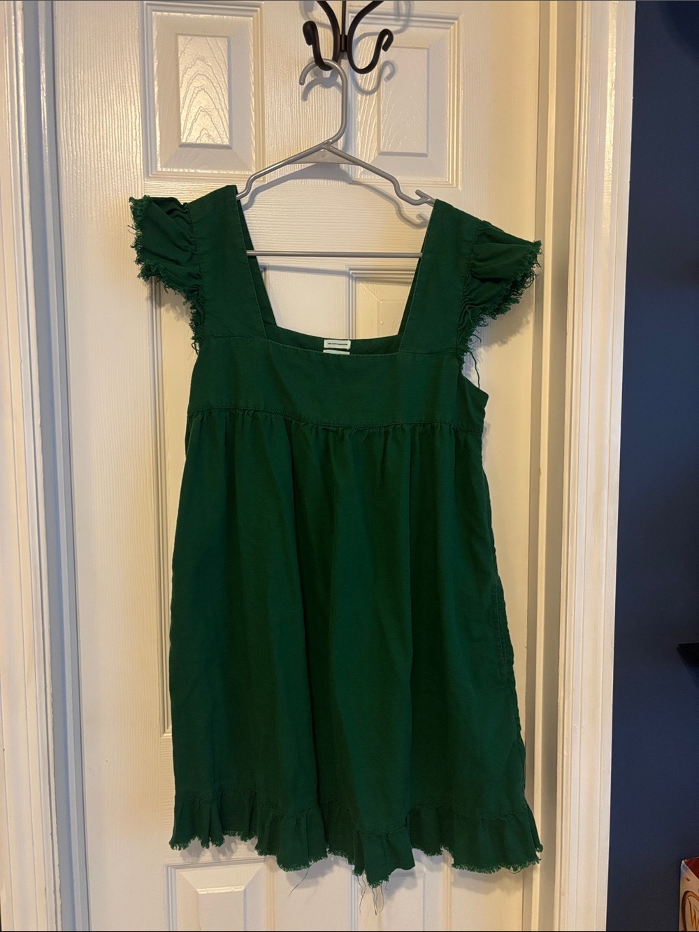 Aerie Green Square-Neck Sundress